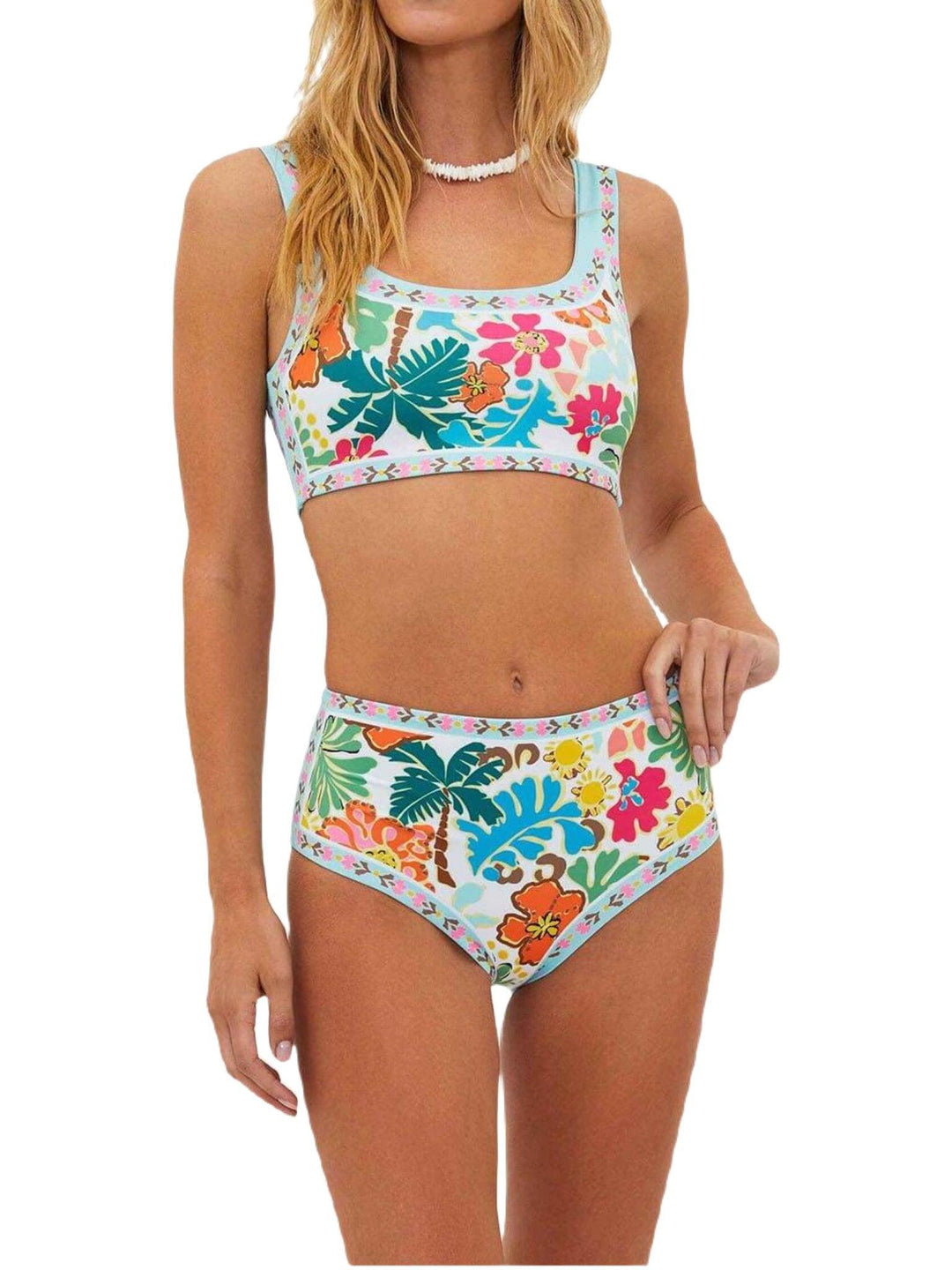 Emmie | Unterstützender Floral Stretch Bikini