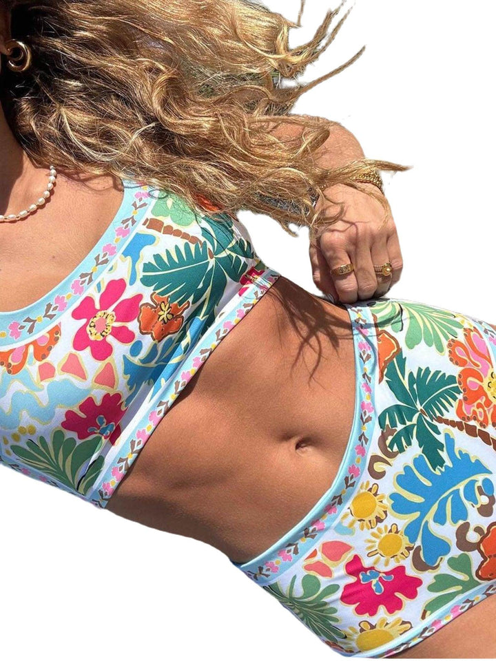 Emmie | Unterstützender Floral Stretch Bikini