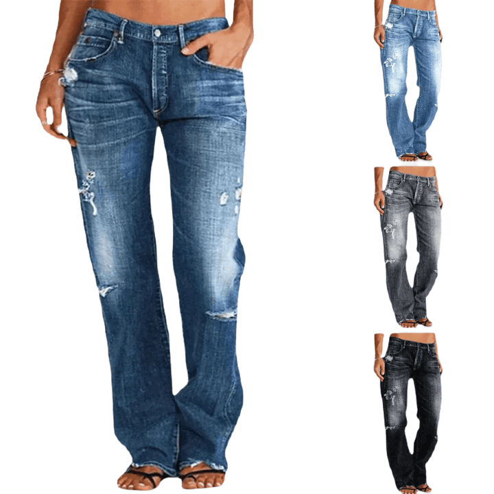 Adalia | Elegante Jeans mit niedriger Taille