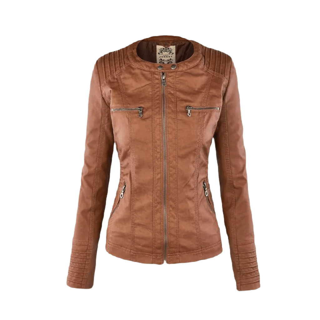 Karolina |  Die elegante und einzigartige Lederjacke