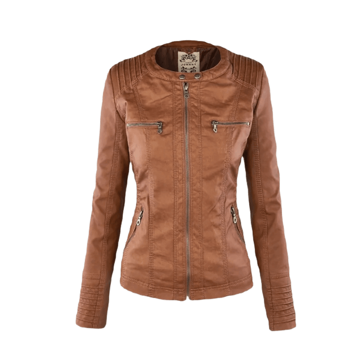 Karolina |  Die elegante und einzigartige Lederjacke