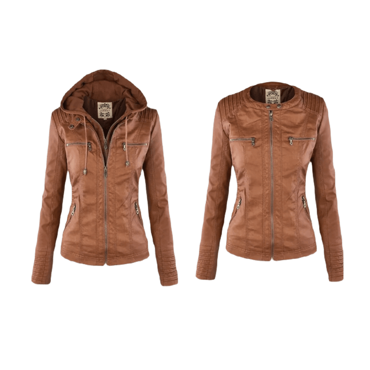 Karolina |  Die elegante und einzigartige Lederjacke