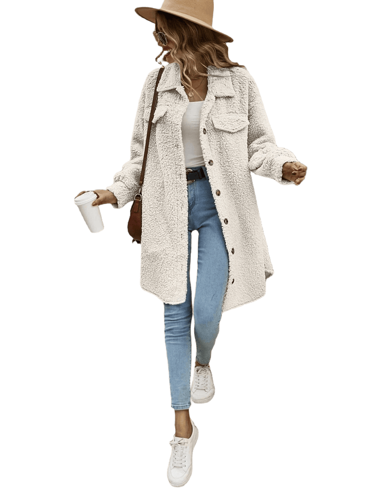 Haley | Lockerer, lässiger Cardigan-Büromantel