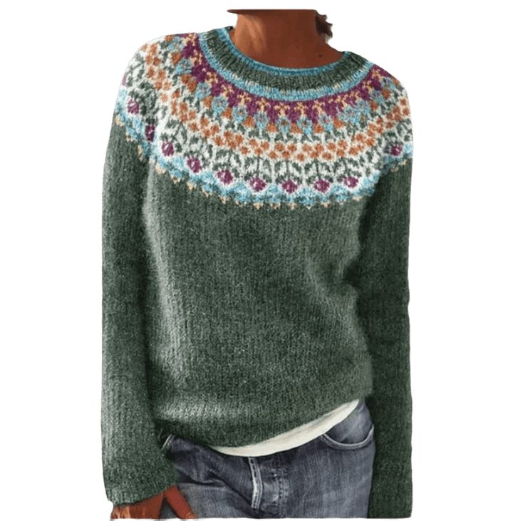 Rachele | Retro-Herbstpullover