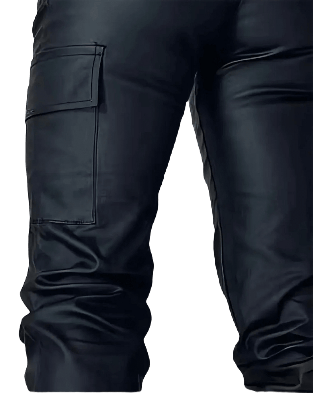 Veronica™ - Schlanke Cargo-Lederhose für Frauen