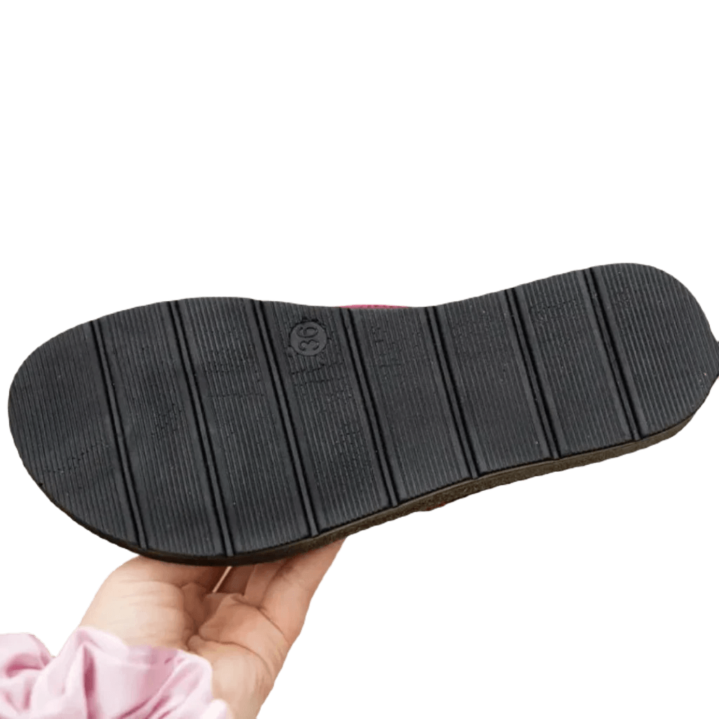 Celia | Gleitsandalen aus perforiertem Mesh