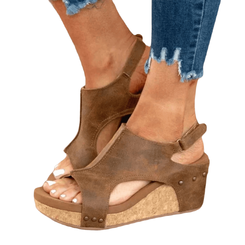 Chloe™ – Schicke Orthopädische Keilsandalen