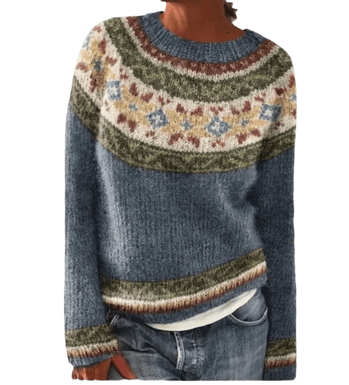 Rachele | Retro-Herbstpullover