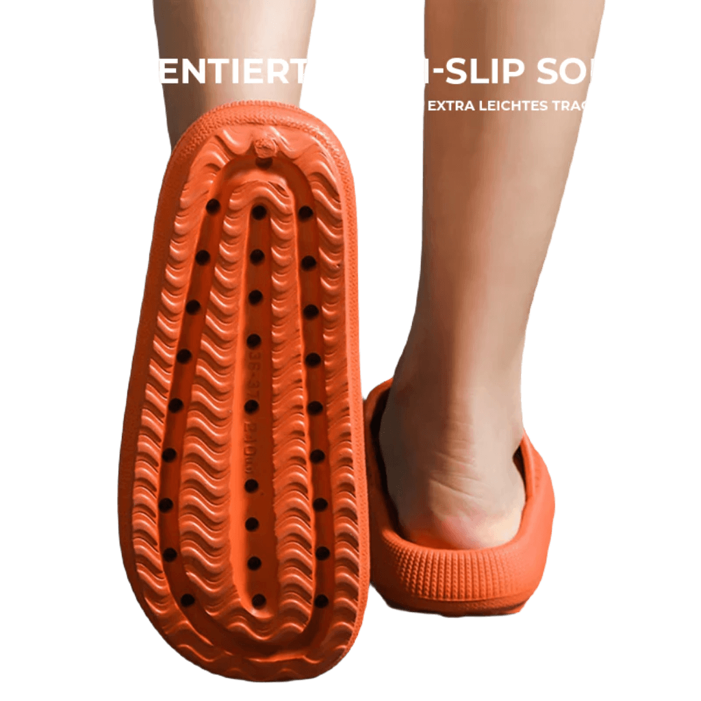 Cloud Puffies® | Orthopädische Slides mit weichem Fußbett