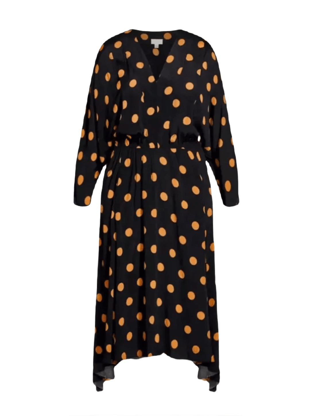 Ella | Chic Kleid mit V-Ausschnitt und Tupfen