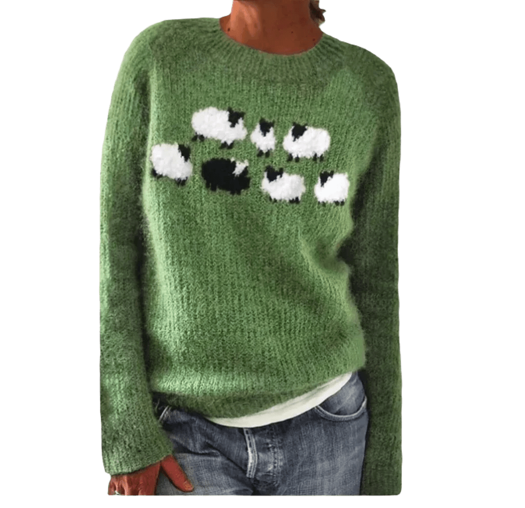 Rachele | Retro-Herbstpullover