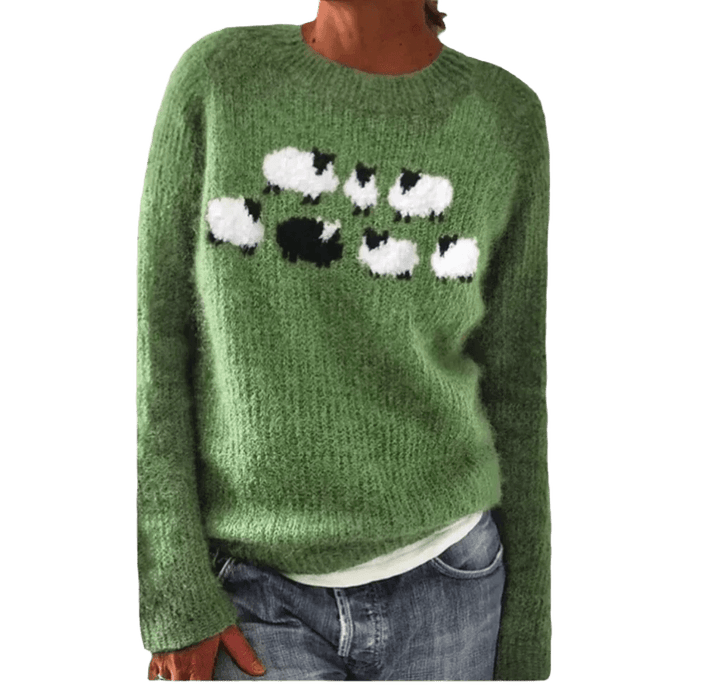 Rachele | Retro-Herbstpullover