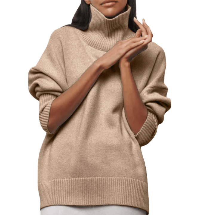 Nelly | Oversize Pullover mit Rollkragen Herbstmode 2024