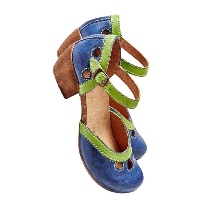 Amalia™ | Bequeme Sandalen mit niedrigen Absätzen