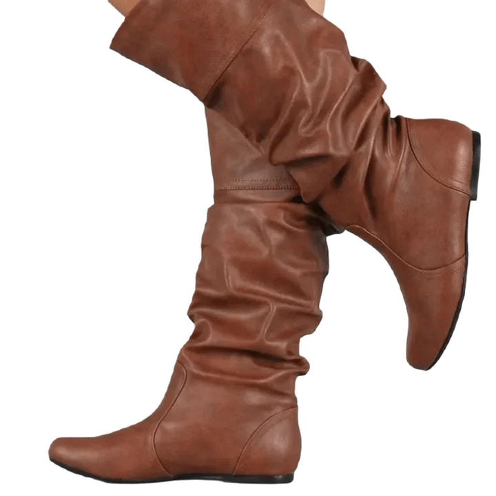 Elfriedea | Damen Cowboy Stiefel | Mittlere Wade