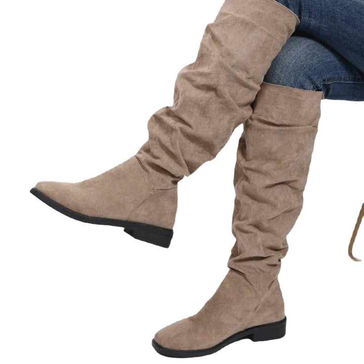 Helgab | Damen Kniehoch Stiefel | Bequem