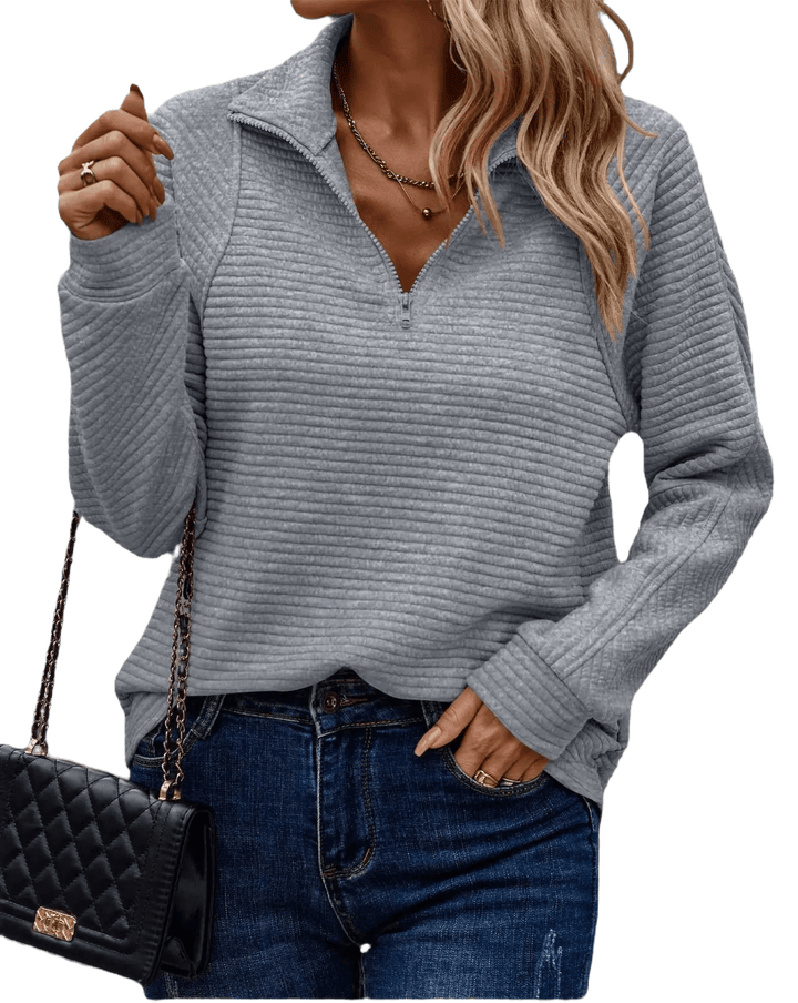 Elise | Eleganter Pullover mit V-Ausschnitt für Damen