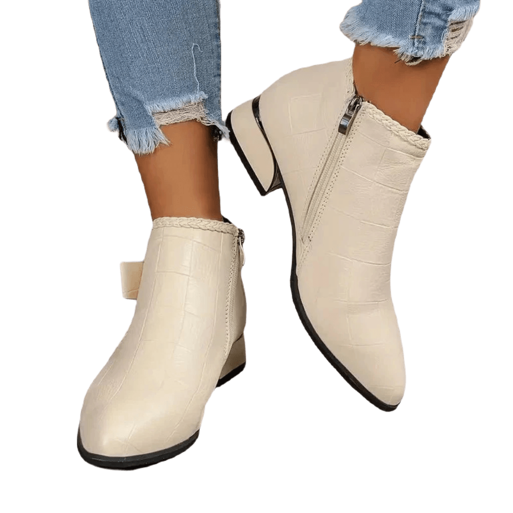 Lorelev | Damen Niedrigem Absatz Stiefel | Bequeme