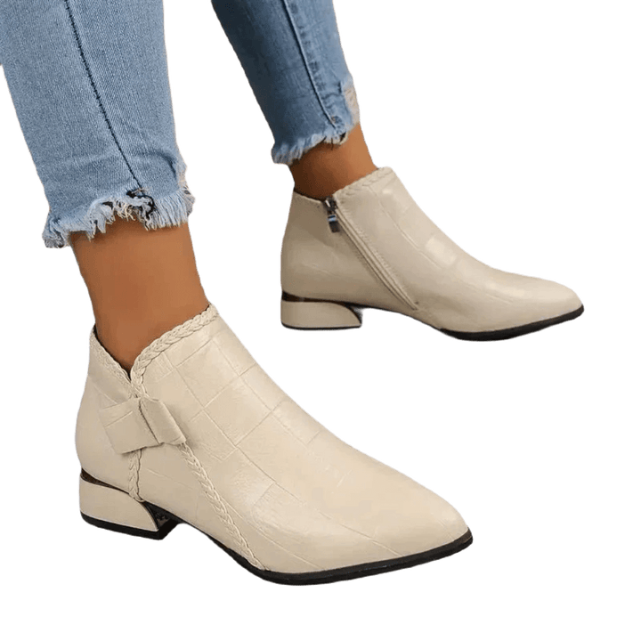 Lorelev | Damen Niedrigem Absatz Stiefel | Bequeme