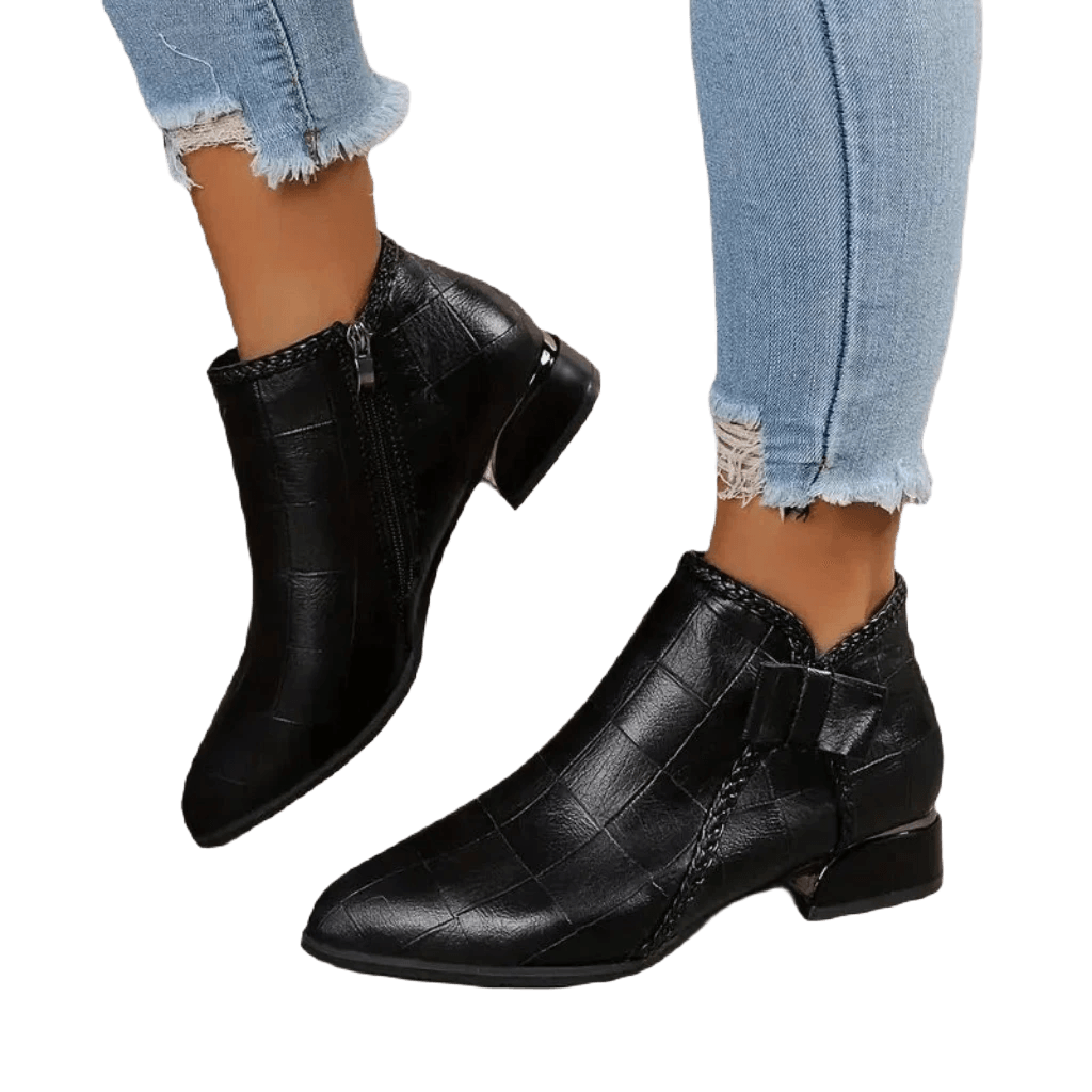 Lorelev | Damen Niedrigem Absatz Stiefel | Bequeme