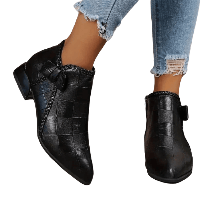 Lorelev | Damen Niedrigem Absatz Stiefel | Bequeme