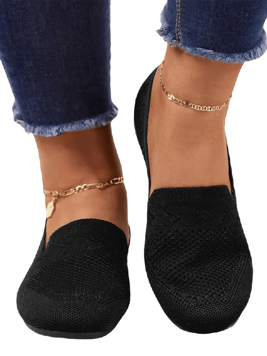 Sydney | Damen Flache Schuhe aus Stoff