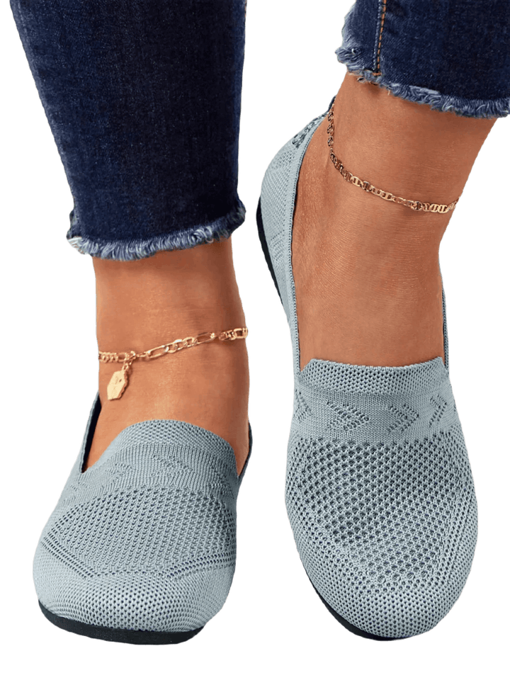 Sydney | Damen Flache Schuhe aus Stoff