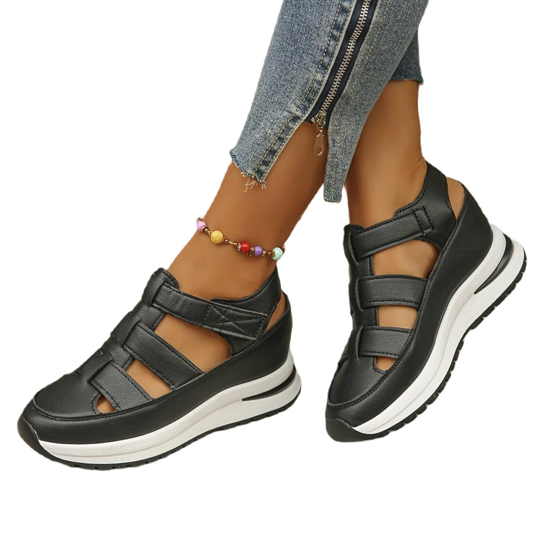 Uptony | Weiche Sohle Plattform Damen Sandalen