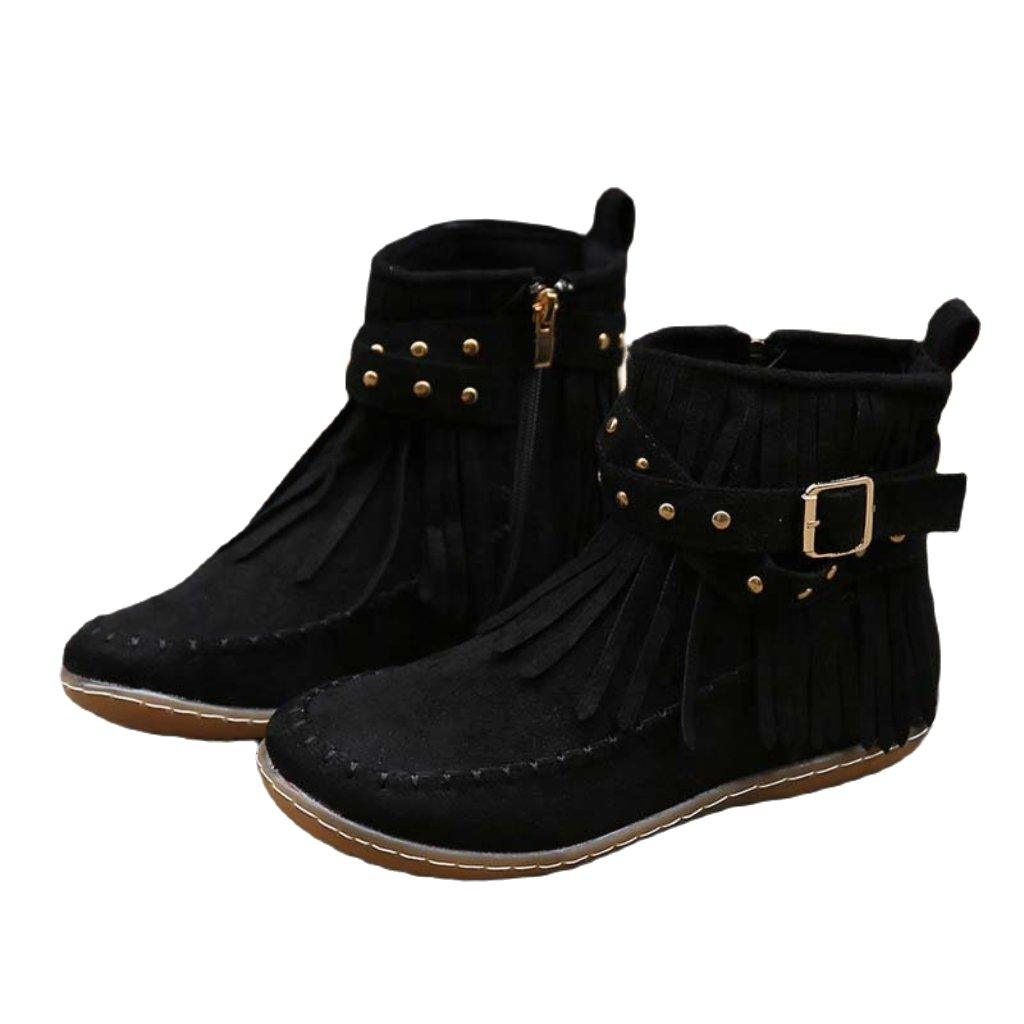 Zeldaran | Damen Quasten Stiefel | Winter